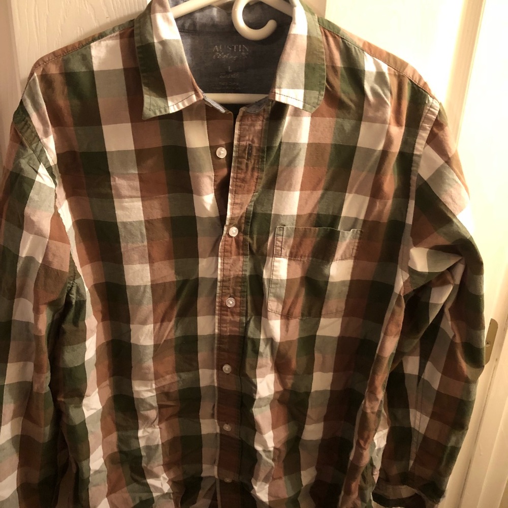 Men’s Austin Long Sleeved Button Down